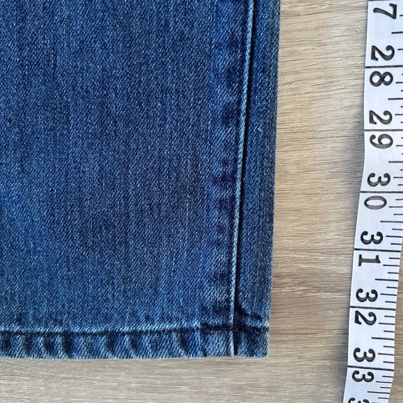 Kennedy Denim Men's Straight Leg Distressed Jeans Blue Size 36x32 - Picture 9 of 9